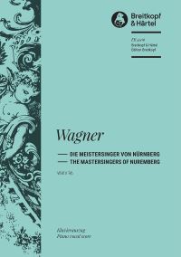 Book Cover for The Mastersingers of Nuremberg WWV 96 by Richard Wagner