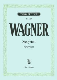 Book Cover for Siegfried WWV 86 C by Richard Wagner