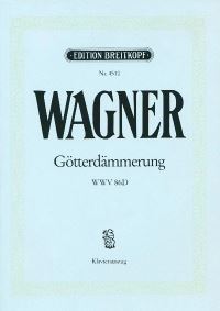 Book Cover for The Dusk of the Gods WWV 86 D by Richard Wagner