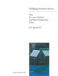 Book Cover for Trio in Bb Major K. 266 (271F) by Wolfgang Amadeus Mozart