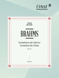 Book Cover for Variations on an Original Theme Op. 21/1 and a Hungarian Song Op. 21/2 by Johannes Brahms