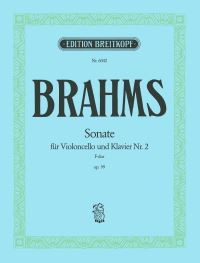Book Cover for Sonata No. 2 in F Major Op. 99 by Johannes Brahms