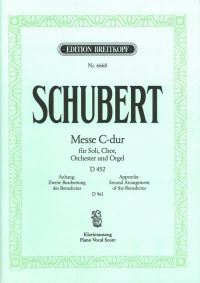 Book Cover for Mass in C Major D 452 [Op. 48] by Franz Schubert