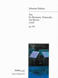 Book Cover for Trio in A Minor Op. 114 by Johannes Brahms