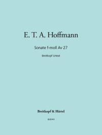 Book Cover for Sonata in F Minor Av 27 by E T A Hoffmann