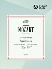 Book Cover for Piano Sonatas by Wolfgang Amadeus Mozart
