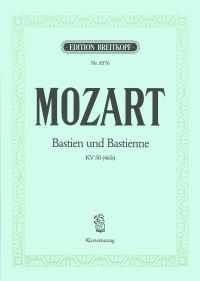 Book Cover for Bastien Und Bastienne K. 50 (46B) by Wolfgang Amadeus Mozart