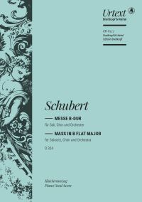 Book Cover for Mass in Bb Major D 324 [Op. Post. 141] by Franz Schubert