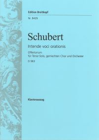 Book Cover for Offertorium D 963 by Franz Schubert