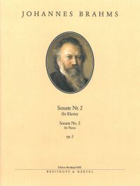 Book Cover for Sonata No. 2 in F Minor Op. 2 by Johannes Brahms