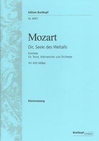 Book Cover for Dir, Seele Des Weltalls K. 429 (468A) by Wolfgang Amadeus Mozart