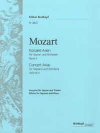 Book Cover for Complete Concert Arias for Soprano by Wolfgang Amadeus Mozart
