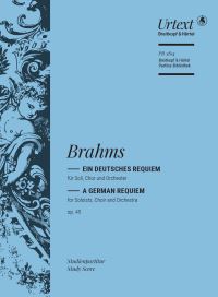 Book Cover for A German Requiem Op. 45 by Johannes Brahms