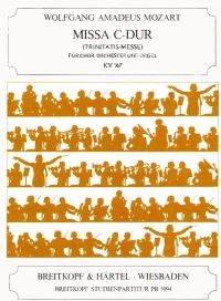 Book Cover for Missa in C K. 167 by Wolfgang Amadeus Mozart