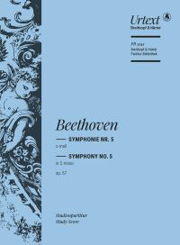Book Cover for Symphony No. 5 in C Minor Op. 67 by Ludwig van Beethoven