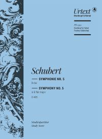 Book Cover for Symphony No. 5 in Bb Major D 485 by Franz Schubert