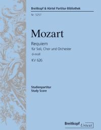 Book Cover for Requiem in D Minor K. 626 by Wolfgang Amadeus Mozart