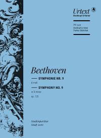 Book Cover for Symphony No. 9 in D Minor Op. 125 by Ludwig van Beethoven