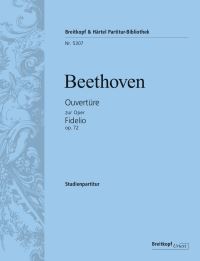 Book Cover for Fidelio Op. 72 by Ludwig van Beethoven