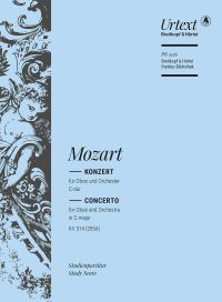 Book Cover for Oboe Concerto in C Major K. 314 (285D) by Wolfgang Amadeus Mozart