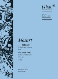 Book Cover for Piano Concerto [No. 23] in A Major K. 488 by Wolfgang Amadeus Mozart
