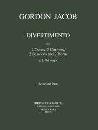 Book Cover for Divertimento in Eb by Gordon Jacob