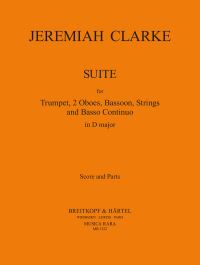 Book Cover for Suite in D Major by Jeremiah Clarke