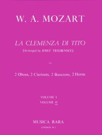 Book Cover for La Clemenza Di Tito K. 621 by Wolfgang Amadeus Mozart