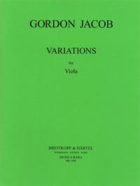 Book Cover for Variations by Gordon Jacob