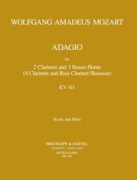 Book Cover for Adagio K. 411 (484A) by Wolfgang Amadeus Mozart