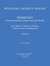 Book Cover for Idomeneo K. 366 by Wolfgang Amadeus Mozart
