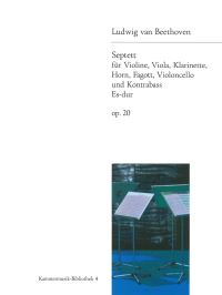 Book Cover for Septet Op. 20 by Ludwig van Beethoven