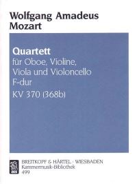 Book Cover for Quartet in F Major K. 370 by Wolfgang Amadeus Mozart