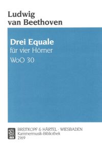 Book Cover for 3 Equale WoO 30 by Ludwig van Beethoven