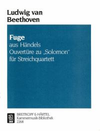 Book Cover for Fugue from Handel