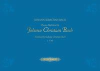 Book Cover for Notebook for Johann Christian Bach by Johann Sebastian Bach, Christoph Wolff