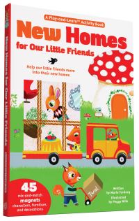 Book Cover for New Homes For Little Friends Play-And-Learn by Marie Fordacq