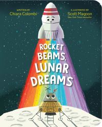 Book Cover for Rocket Beams, Lunar Dreams by Chiara Colombi
