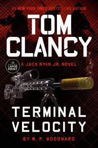 Book Cover for Tom Clancy Terminal Velocity by MP Woodward