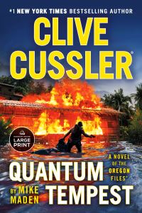 Book Cover for Clive Cussler Quantum Tempest by Mike Maden
