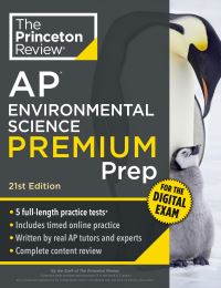 Book Cover for Princeton Review AP Environmental Science Premium Prep, 21st Edition by The Princeton Review