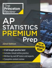Book Cover for Princeton Review AP Statistics Premium Prep, 22nd Edition by The Princeton Review