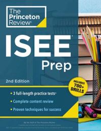 Book Cover for Princeton Review ISEE Prep, 2nd Edition by The Princeton Review