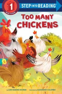 Book Cover for Too Many Chickens by Lori Haskins Houran