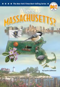 Book Cover for Where Is Massachusetts? by Laurie Calkhoven, Who HQ