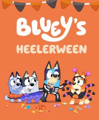 Book Cover for Bluey's Heelerween by Jessica Magro