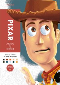 Book Cover for Disney Mystery Coloring: Pixar by Disney