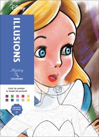 Book Cover for Disney Mystery Coloring: Illusions by Disney
