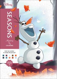 Book Cover for Disney Mystery Coloring: Seasons by Disney