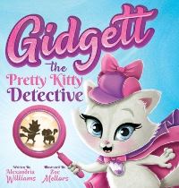 Book Cover for Gidgett the Pretty Kitty Detective by Alexandria G Williams